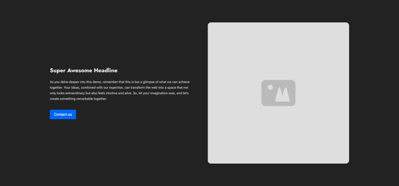 Content Section 1 Dark