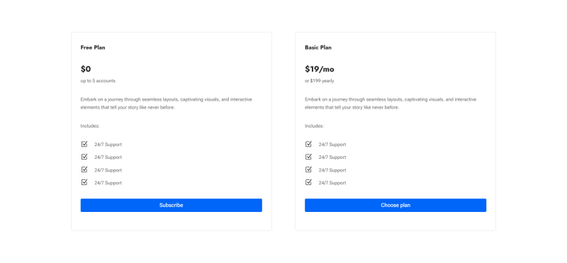 Pricing Section 1