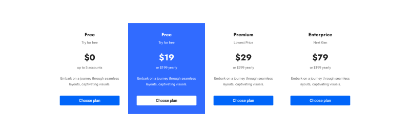 Pricing Section 12