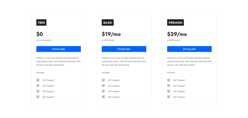 Pricing Section 14