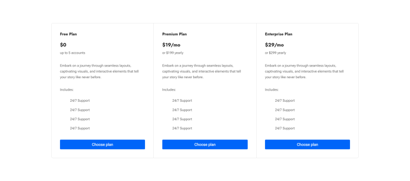 Pricing Section 5