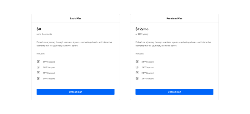 Pricing Section 7