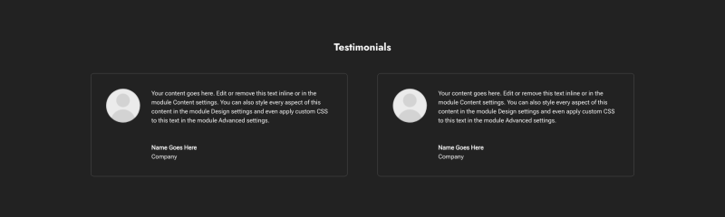 Testimonial Section 3 Dark