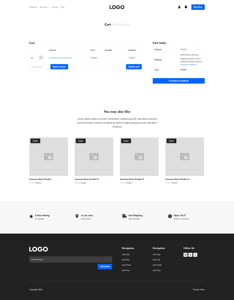 Cart Page 1