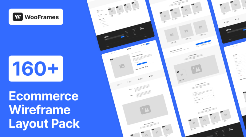 WooFrames - Ecommerce Wireframe Layout Pack for Divi